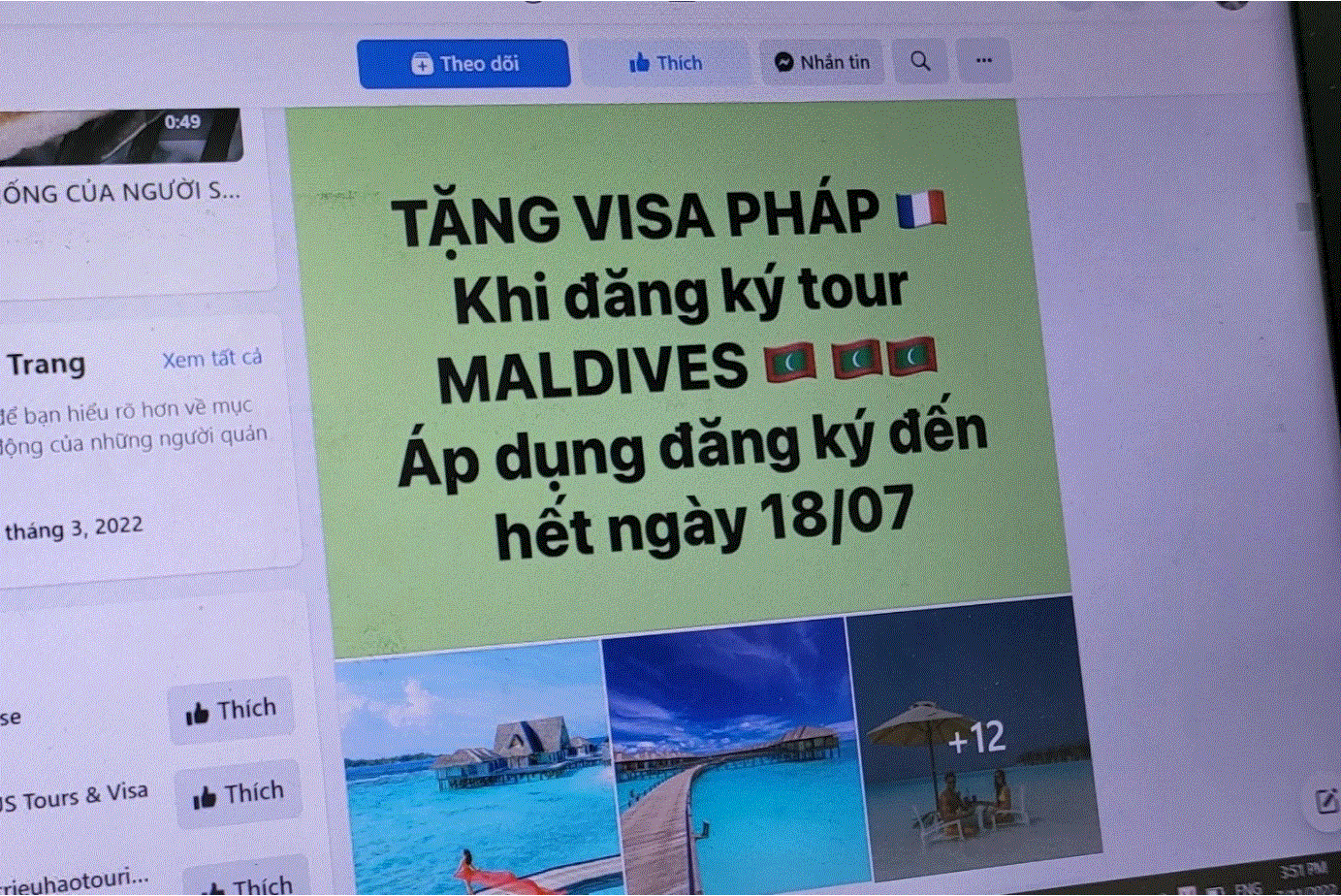 Chiêu trò mua tour tặng visa khiến khách Việt hoang mang